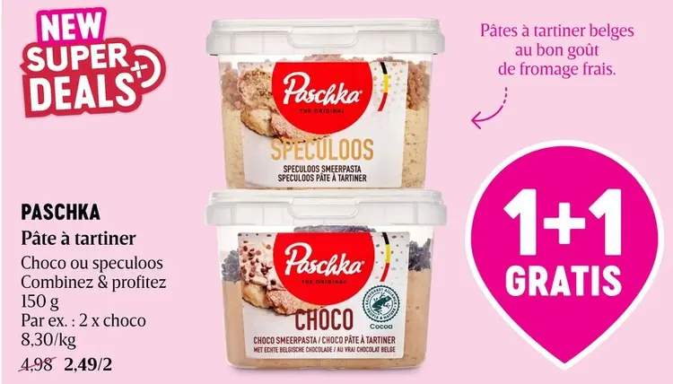 Offre: Pâte à tartiner