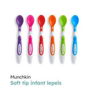 Aanbieding: Soft tip infant lepels