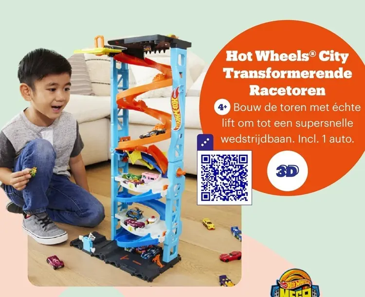Aanbieding: Hot Wheels® City Transformerende Racetoren
