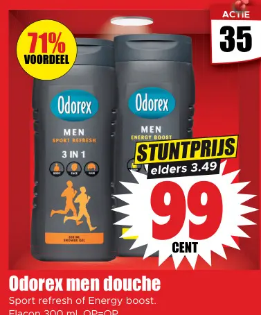 Aanbieding: Men douche
