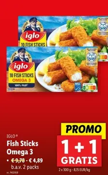 Aanbieding: Fish Sticks Omega 3