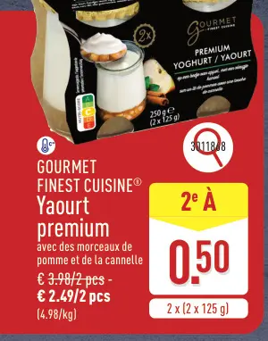 Offre: Yaourt premium