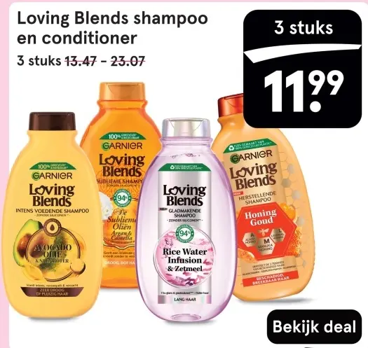 Aanbieding: Loving Blends shampoo en conditioner