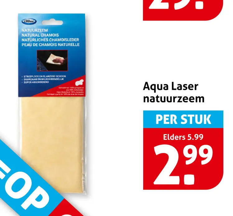Aanbieding: Aqua Laser natuurzeem
