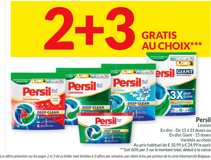 Offre: Persil Lessive