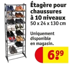 Offre: Étagère pour chaussures