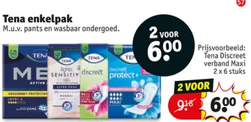 Aanbieding: Tena enkelpak