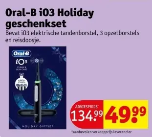 Promotie: iO3 Holiday geschenkset