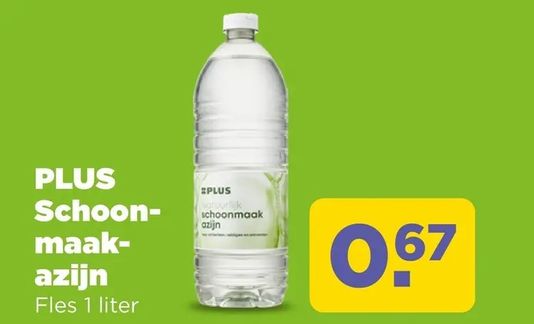 Aanbieding: PLUS Schoonmaakazijn