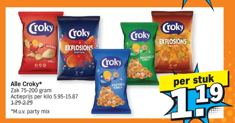 Promotie: Alle Croky