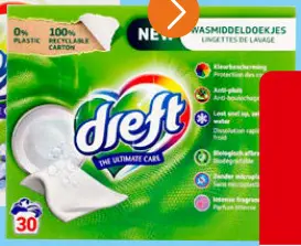 Offre: Wasmiddeldoekjes lingettes de lavage