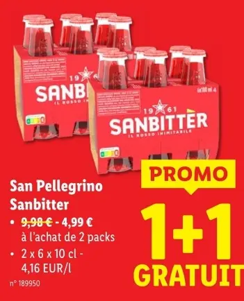 Offre: San Pellegrino Sanbitter