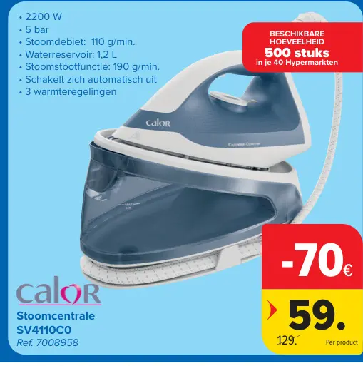 Promotie: Stoomcentrale SV4110C0