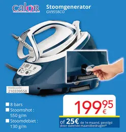 Promotie: Stoomgenerator