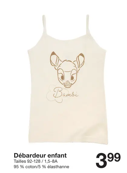 Offre: Débardeur enfant