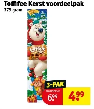 Aanbieding: Toffifee Kerst voordeelpakket