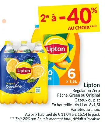 Offre: Lipton