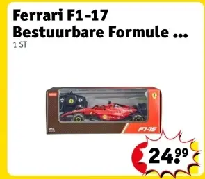 Aanbieding: Ferrari F1-17 Bestuurbare Formule 1 Auto