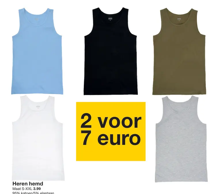 Promotie: Heren hemd