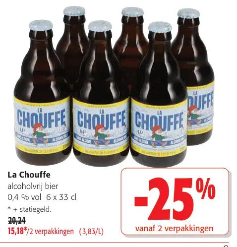 Promotie: La Chouffe