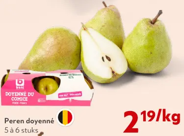 Promotie: Peren doyenné
