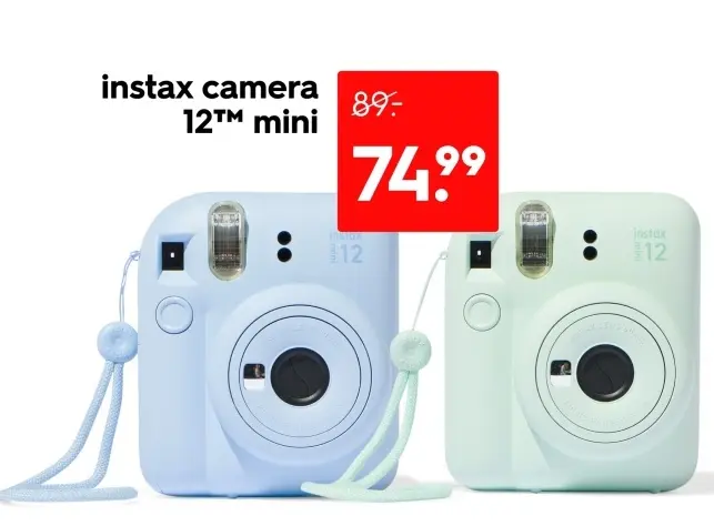 Aanbieding: instax camera 12™ mini