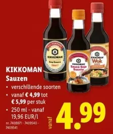 Promotie: Sauzen