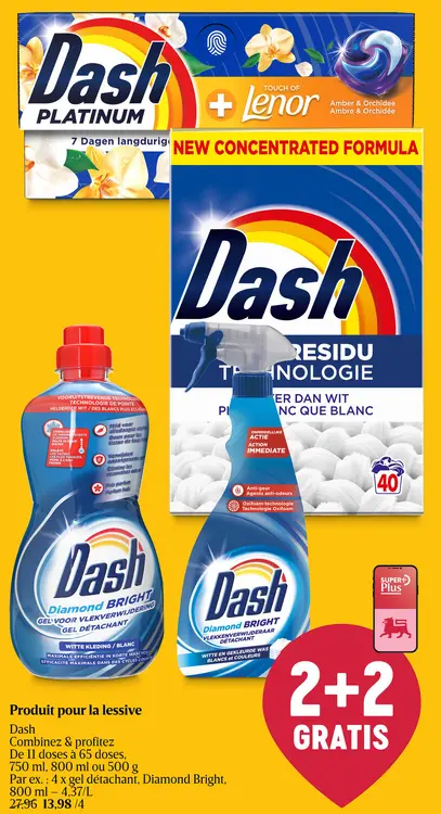 Offre: Produit pour la lessive