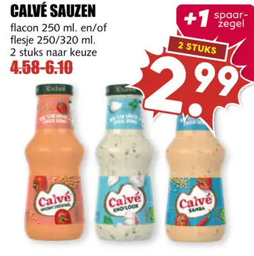 Aanbieding: Calvé sauzen