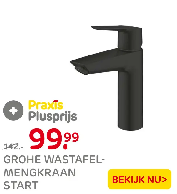 Aanbieding: Wastafel-mengkraan start