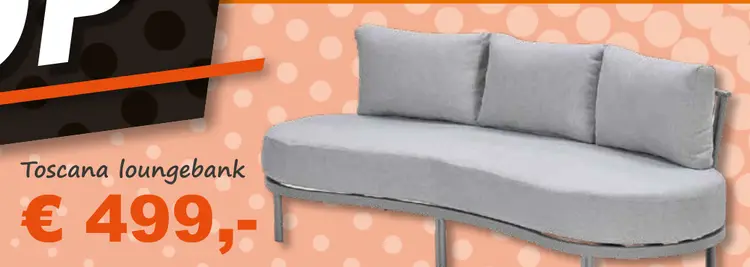 Aanbieding: Toscana loungebank