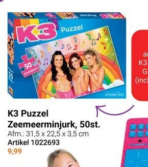 Aanbieding: K3 Puzzel