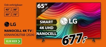 Aanbieding: LG 65NANO82T6B (2024)