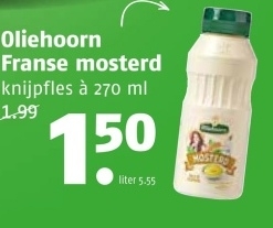 Aanbieding: Oliehoorn Franse mosterd