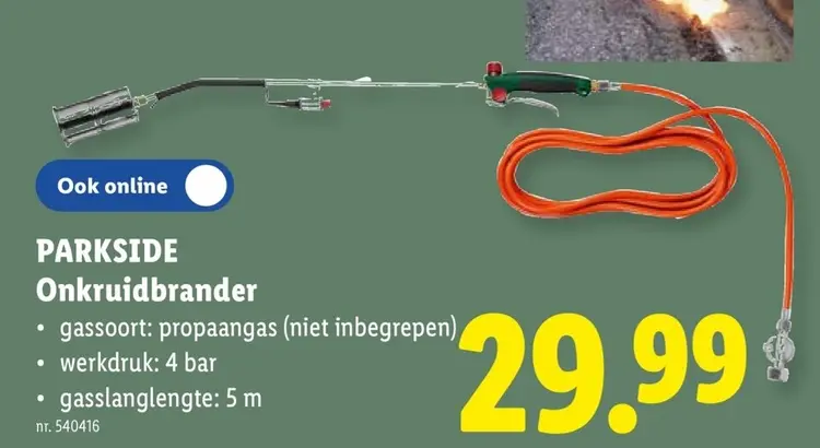 Promotie: PARKSIDE Onkruidbrander