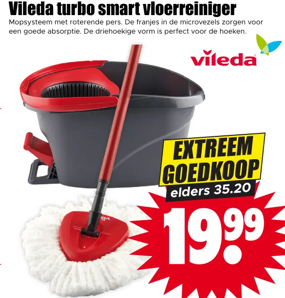 Aanbieding: turbo smart vloerreiniger
