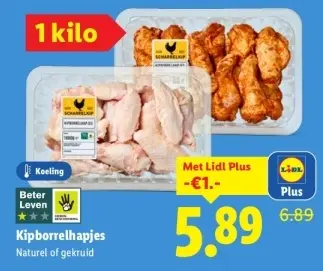 Aanbieding: Kipborrelhapjes