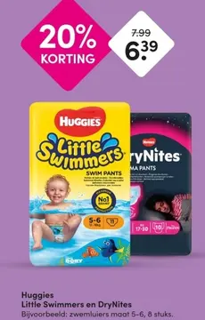 Aanbieding: Huggies Little Swimmers en DryNites