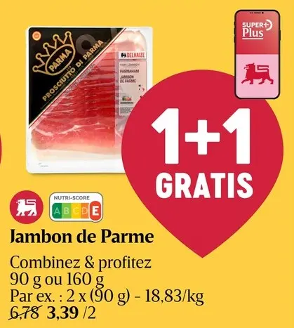 Offre: Jambon de Parme