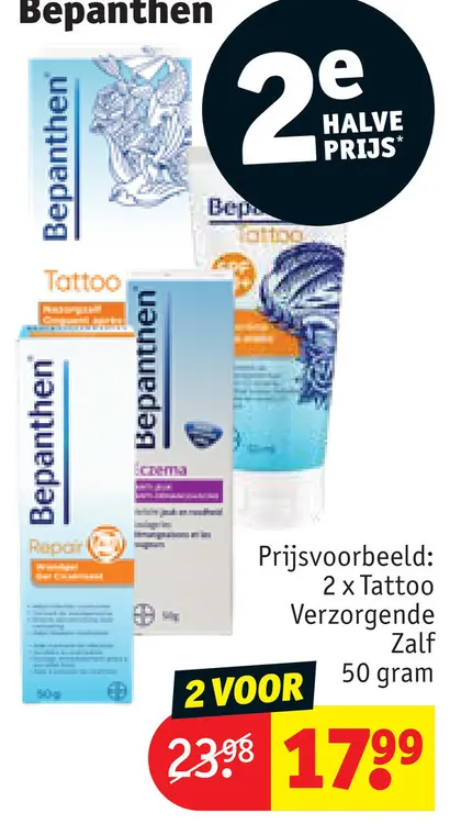 Promotie: Tattoo Verzorgende Zalf