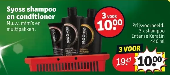 Promotie: shampoo en conditioner