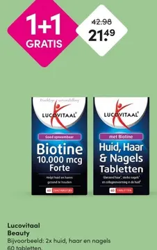 Aanbieding: Lucovitaal Beauty