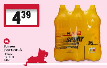 Offre: Boisson pour sportifs