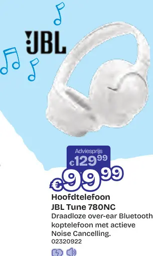 Aanbieding: JBL Tune 780NC