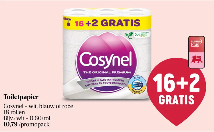 Aanbieding: Toiletpapier