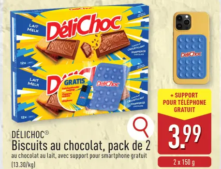 Offre: Biscuits au chocolat