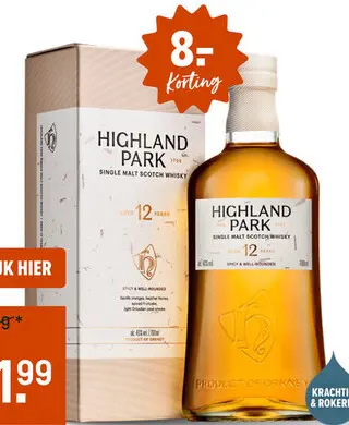 Aanbieding: Highland Park 12 Years 70CL