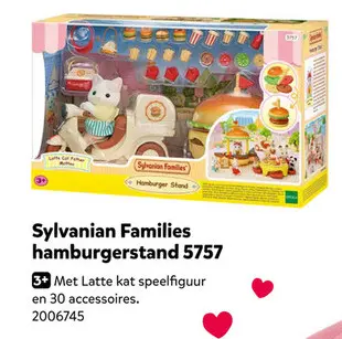 Aanbieding: Sylvanian Families hamburgerstand 5757