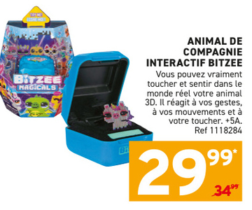 Offre: ANIMAL DE COMPAGNIE INTERACTIF BITZEE