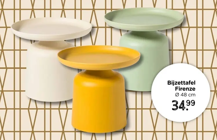 Aanbieding: Bijzettafel Firenze